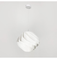 Легкий та невагомий білий світильник Ø 40 см