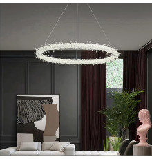 Неймовірна кришталева підвісна люстра Ø 80 см