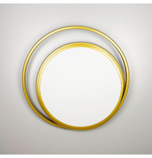 Золота стельова LED люстра Ø 50 см