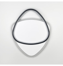 Сучасний LED-світильник у чорно-білому корпусі