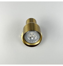 Латунний світильник із 1 регульованим плафоном