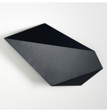 Чорне геометричне бра 35х23х6 см