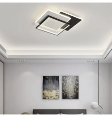 LED-світильник у чорно-білому корпусі 65х60 см