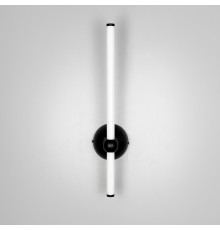 Лінійне бра у чорному корпусі з одним кріпленням 45 см