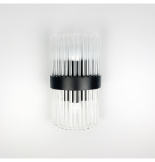 Настінний світильник з скляними паличками COLISEUM BLACK 33х22 см