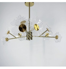 Сучасна люстра у флористичних мотивах