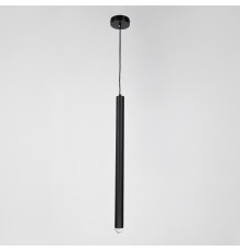 Видовжений підвіс у чорному корпусі в стилі модерн 62 см