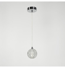 Підвіс із прозорим плафоном з ефектом бульбашок води