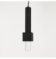 Геометричний підвіс у чорному корпусі 30х6 см