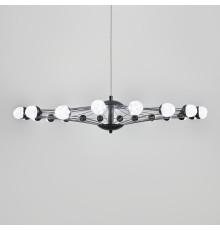 Люстра-колесо у стилі постмодерн на 22 плафони Ø 70 см