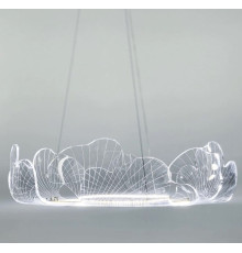 Підвісна люстра з прозорими пелюстками з акрилу