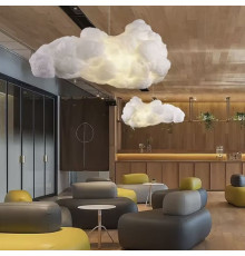 Підвісний світильник із плафоном-хмарою 150 см
