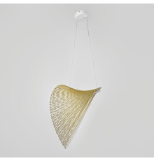 Сучасний світильник з дерев'яних кілець 60х40х55 см