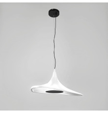 Світильник із унікальним білим динамічним плафоном 58х30 см