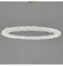 Неймовірна кришталева латунна підвісна люстра Ø 80 см