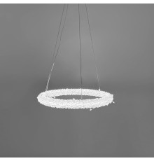 Неймовірна кришталева латунна підвісна люстра Ø 43 см