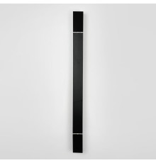Сучасні лінійні бра в чорному кольорі корпусу 73 см
