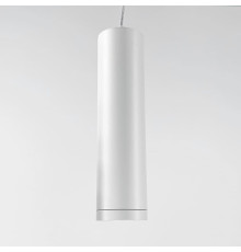 Точковий підвісний світильник у білому корпусі 28х8 см потужністю 30W