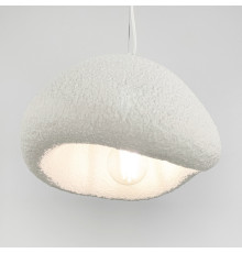 Текстурний гіпсовий підвісний світильник 75х90 см