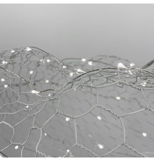 Декоративна люстра-хмаринка LED CLOUD у білому корпусі 100х50 см