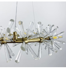 Підвісна люстра ALMA з скляними палочками Ø 80 см