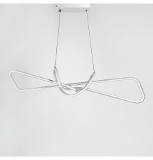 Сучасна біла люстра AVIZE у корпусі 100 см