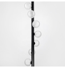 Підвіс з 7 мініатюрними плафонами у чорному корпусі 120 см