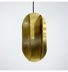 Незвичайний геометричний латунний світильник 15х30 см