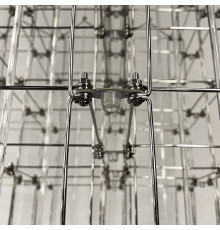 Кубічна люстра у формі паралелепіпеда 75х60х60 см