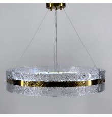 Розкішна підвісна люстра Wave shaded з фактурним склом Ø 80 см