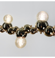 Люстра Bubble у золотому каркасі 150 см