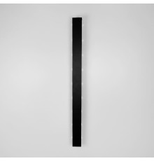 Бра із ефектним світлом у чорному корпусі 80х6 см