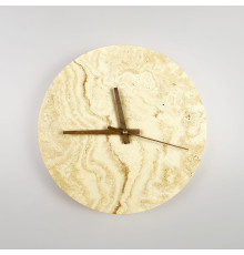 Декоративний круглий світильник-годинник Ø31 см