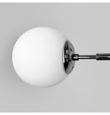 Люстра видовжена хромованому корпусі на 6 плафонів (тип А)