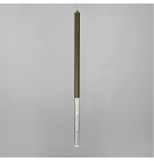 Латунний підвіс із скляним розсіювачем з ефектом бульбашок 81 см