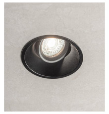 Корпус світильника точкового SALTO, IP20, круглий, чорний, d93х46мм