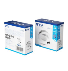 Корпус світильника точкового LINTO, IP20, PC, круглий, Ø90×29 мм, білий