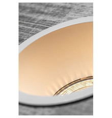 Корпус світильника точкового KERLA, IP20, PC, круглий, Ø85x36 мм, білий