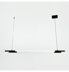 Чорний трубчастий LED світильник у корпусі 150 см