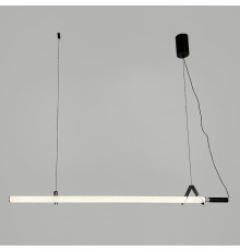 Трубчастий LED світильник із чорним корпусом 100 см