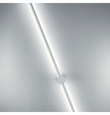 Сучасні лінійні бра в білому кольорі в двох розмірах