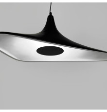 Світильник із унікальним чорним динамічним плафоном 120 см