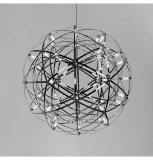 Світлодіодний підвісний світильник-сфера у хромованому корпусі Ø 40 см
