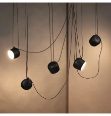 Світильник на 5 металевих плафонів із культовим дизайном