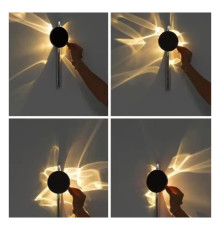 Бра із хромованим світловідбивачем у корпусі 33х9х10,5 см