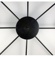 Стельовий LED світильник чорного кольору