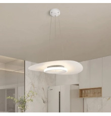 Сучасний мінімалістичний підвісний світильник у білому каркасі