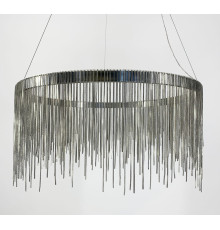 Хромована люстра з ланцюжками Ø 60 см