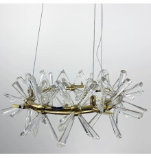 Підвісна люстра ALMA з скляними палочками Ø 40 см