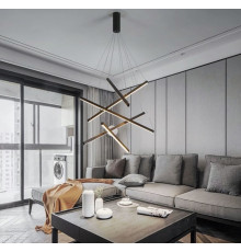 Лінійна підвісна люстра в стилі Модерн